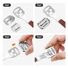 Tribetter Fish Eye and Exfoliating Fish Eye Cutter, Exfoliating Care, Fish Eyes, Octopus, Exfoliating Feet, Fish Eyes, Octopus, Exfoliating with 20 Replacement Blades