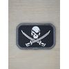 MSM PIRATE SKULL FLAG MILSPEC MONKEY TACTICAL MILITARY SWAT HOOK MORALE PATCH