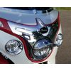 Indian Roadmaster/Chieftain Headlight Bezel Background Decal/Sticker/Emblem