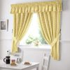 Alan Symonds Gingham Pelmet, Yellow