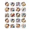 Sleeping Cat Kitten Nail Art Decals - Waterslide Nail Decals