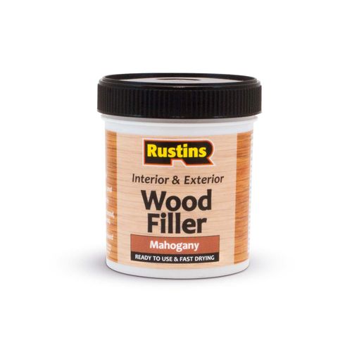 Rustins AWOOM250 Acrylic Wood Filler, Mahogany, 250 ml