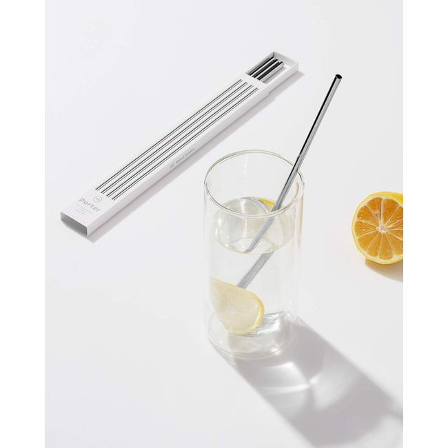 Porter 10 inch Metal Straws - Copper – The Local Honey Collective