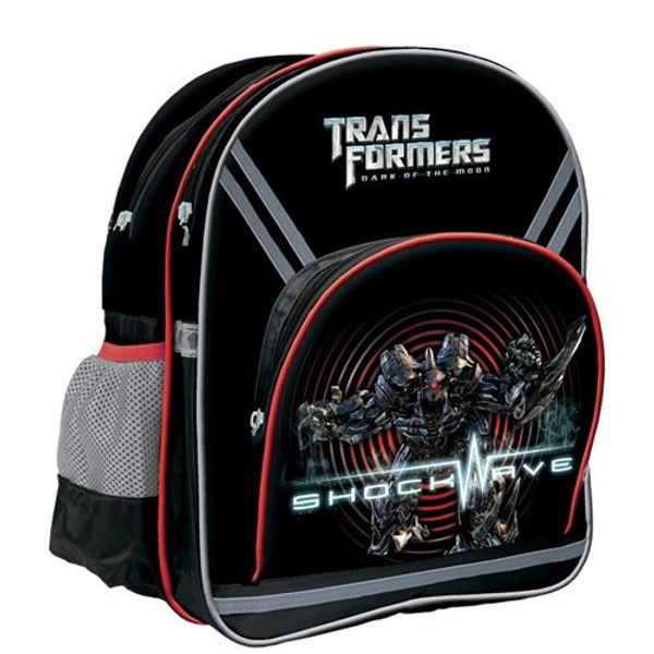 Starpak Transformers Shockwave Children's Backpack School Bag, black