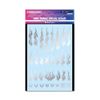 Haikyu Parts Fire Tribal Decal Solid Silver 1 Piece Decal for Plastic Model FTSL-SIL