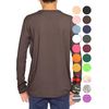 Boy's Long Sleeve Crew Neck Top Brown X-Large