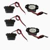 GDQLCNXB Mini Buzzers with Leads 12V 400Hz Morse Code Mechanical Electronic Components,Electronic Buzzer 5Pcs