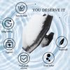 2pack Silicone Body Scrubber Body Buffer Exfoliating Brush With Silicone Loofah