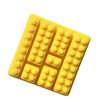 2 Pack, Cute Building Block Shaped Silicone Chocolate Candy Cake Mold