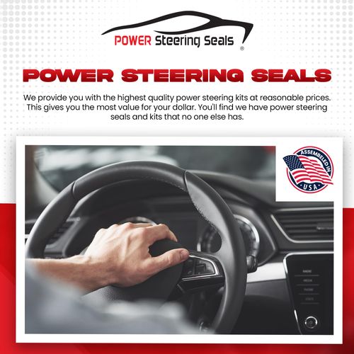 Power Steering Seals - Power Steering Rack and Pinion Seal Kit for Chevrolet Corvette 1997-2004 | Precision Fit, Auto Replacement Part