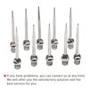 DRELD 10pcs Dart Steel Tips Screw in, Standard 2BA Thread Darts Needle Replaceable Points Accessories 32MM
