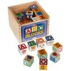 Schylling ABC Wooden Alphabet Blocks Toy