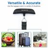 Digital Luggage Scale LCD Display Portable Instant Read Travel Scale 2 Pack
