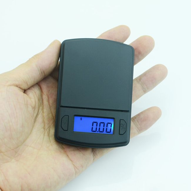 Mini Scales for Drugs Led Digital Pocket Scale Gold Silver Diamond Jewelry  (100g/0.01g)