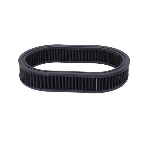 SeaEagles 12" X 2" Oval Reusable Washable Air Cleaner Filter Element (BLACK)