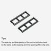 10pcs DIP IC Chip Socket Adapter Round Pin 40P 2.54mm Pitch IC Socket