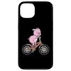 Hülle für iPhone 13 Schwein mit Fahrrad