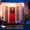 myTouchSmart Outlet Timer, Dual Plug-in Digital Timer Outlet, Simple Programmable Outlet Timer, Indoor/Oudoor Custom Smart Plug Timer, Weather Resistant, Seasonal Light Timer, Black, 1 Pack, 33862