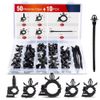 60Pcs Car Wire Loom Routing Clips Wiring Harness Assortment Universal 4 Size