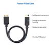 Cable Matters USB Type C Micro B Converter Cable 5 Gbps Micro B 9 Pin 0.3m External HDD USB Type C Micro USB Converter Cable USB C Micro B Converter Cable Black