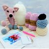 Fox Crochet Kit - Cute Crochet Foxes Pattern Amigurumi Craft Gift
