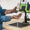 Grip Clean | Hand Cleaner for Auto Mechanics - Heavy Duty Pumice Soap, Dirt-Infused Hand Soap Absorbs Grease/Oil, Stains, Odors & More. All Natural Soap with Moisturizing Ingredients. Lime Scented for Men & Mechanics (Squeeze Bottle)