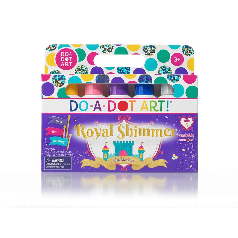Do A Dot Art! Markers 5-Pack Shimmer Washable Paint Markers, The