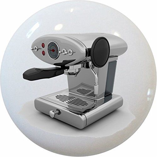 Coffee Cappuccino Machine Ceramic Cabinet Drawer Knob