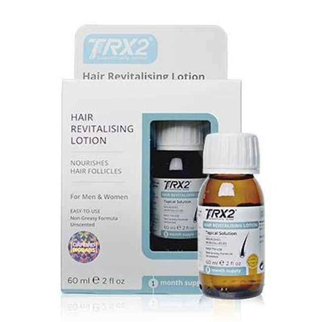 TRX2® Hair Revitalizing Lotion - Natural Hair Treatment - Grow Thicker & Fuller & Stronger Hair - Non-greasy & Easy Application - Women and Men - With Biotin for Hair Growth