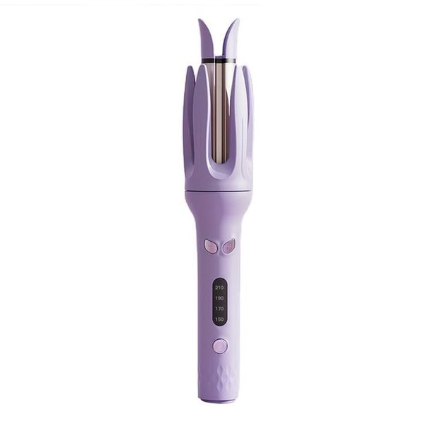 Rotating Curling Iron, Automatic Hair Curler Fast Heating Automatic Curling Iron with 4 Adjustable Temps for Hair Styling