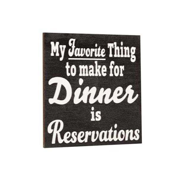 JennyGems Favorite Thing to Make for Dinner is Reservations Refrigerator Magnet