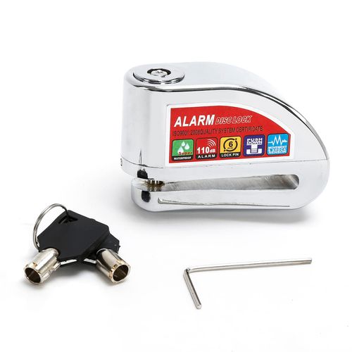 XFMT Mototcycle Bicycle Scooter Anti-Theft Wheel Disc Brake Lock Secutiry Alarm