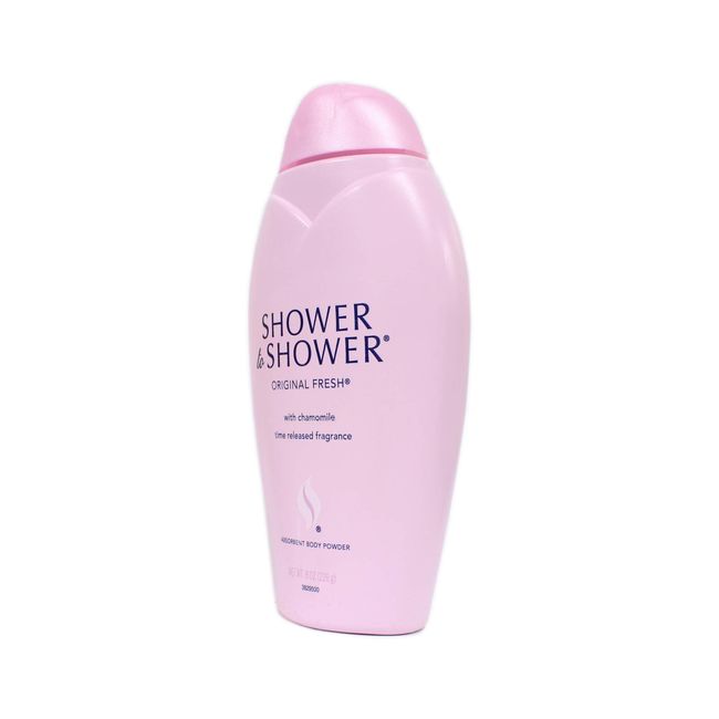 Shower To Shower Absorbent Body Powder Original Fresh, 8 Oz