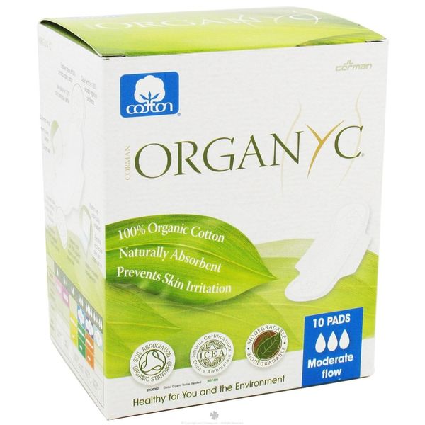 ORGANYC 10 Ultra Thin Regular Towels