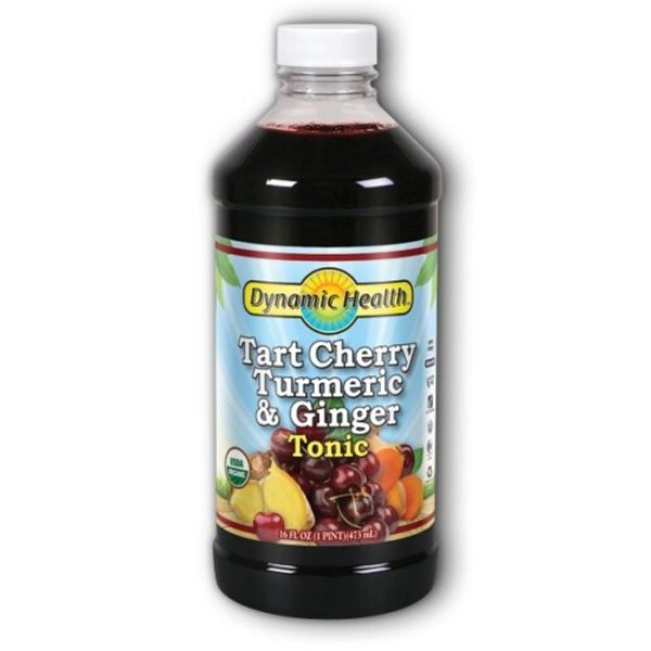Organic Tart Cherry, Turmeric & Ginger Tonic  16 oz