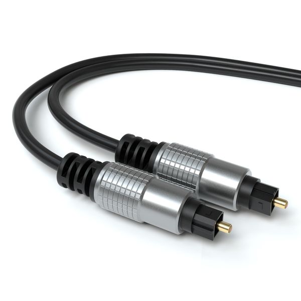JAMEGA - 3m Optisches Kabel Toslink Kabel | Digital Optisch Audiokabel LWL Lichtwellenleiter DTS SPDIF Digital kompatibel mit Soundbar, Stereoanlage, Heimkino, Heimkino, PS5, PS4, XBOX uvm.