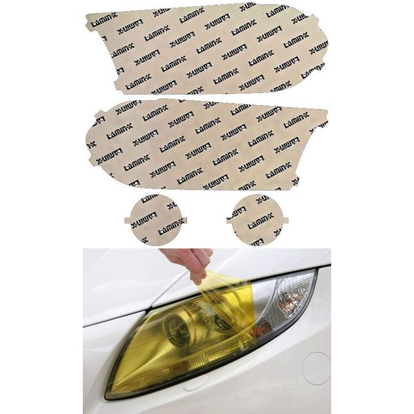 Lamin-x Custom Fit Yellow Headlight Covers for Dodge Durango (11-13)