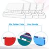 File Folder Tabs, Selizo 100 Sets Hanging File Folder Labels 2" Tabs and Inserts for Hanging Files