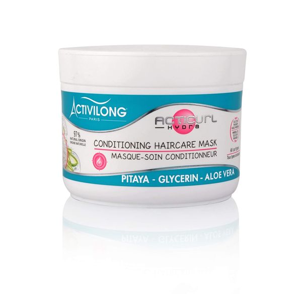 Activilong Acticurl Hydra Conditioning Hair Care Mask Dragonfruit Pitaya Glycerin Aloe Vera 200 ml