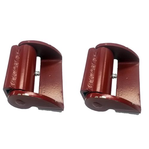 2 13/16" x 3 3/8" Gate Door Hinge Heavy Duty Flat Weld Mount Grease Zerk 3000LBS