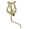 GEWA Marching Music Holder Saxophone - Brass - Medium Lyra - 2 Pushers