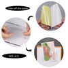 DOETYD 2 Pack Square Permit Holders Car Parking Permit Holder, Work Pass Holder, 10.5 x 10.5cm