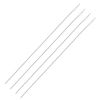 The Beadsmith Basic Elements Collapsible Eye Needles – 5 Inch Long – Flexible Twisted Wire – Large Eye, Easy to Thread – 4 Extra Heavy Needles