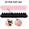24 PCS Wholesale Bulk Triangle Powder Puff Set
