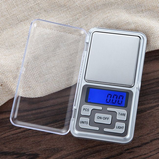 Weighing Scale 1000g/0.01g High Precision Digital Mini Scale,Kitchen Scale  Electric Scale,for Kitchens, Laboratories,etc(Black)