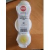 White Plastic FIFO Bottle Cap with Medium Yellow Dispensing Valve