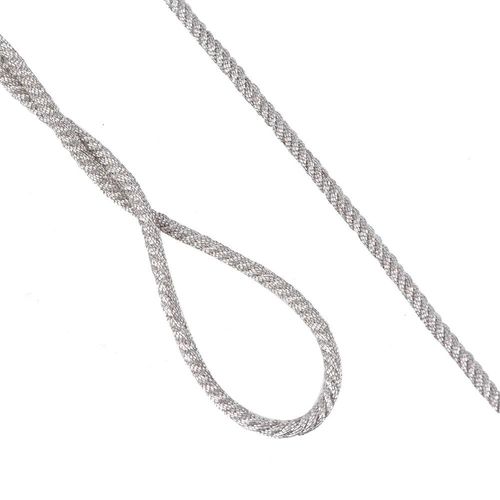 32 Strands Silver Plated Speaker Wire Leads High Temperature Resistant Twisted Copper Subwoofer Wire Cable Repair(1M) for Subwoofer Tinsel Leads