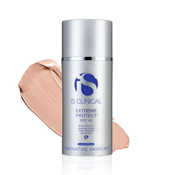 iS CLINICAL Extreme Protect SPF 40, Tinted Sunscreen; Daily Face Moisturizer with SPF; Hydrating Treatment Sunscreen