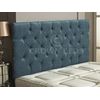 CROWNBEDSUK CHESTERFIELD DIAMANTE BUTTON HEADBOARD IN 2ft6,3ft,4ft,4ft6,5ft,6ft !!!!NEW!!!! (AQUA, 4FT (SMALL DOUBLE) PLAIN BUTTON)