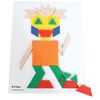 Learning Advantage Pattern Block Activity Cards - In-Home Learning Activity for Early Math & Geometry - Set of 20 - Teach Creativity, Sequencing and Patterning